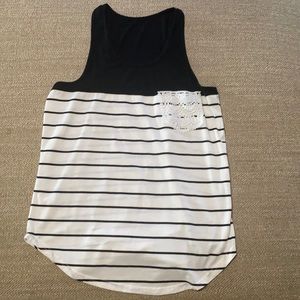 Striped tank top